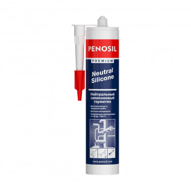 Герметик силиконовый нейтральный Penosil Premium Neutral Silicone, 280 мл, белый