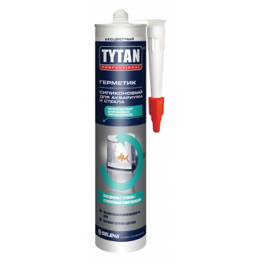 Герметик силиконовый Tytan Professional для аквариумов и стекла бесцветный 310 мл