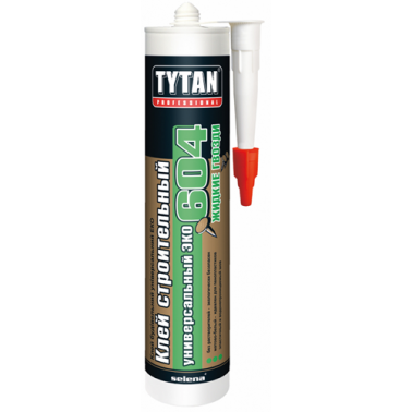 Клей строительный Tytan Professional №604 универсальный ЭКО белый 440 г