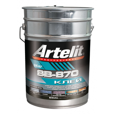 Клей на основе синтетических смол для паркета Artelit Professional SB-870 24 кг