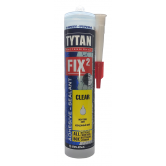 Клей-герметик Tytan Professional FIX² Сlear прозрачный 290 мл