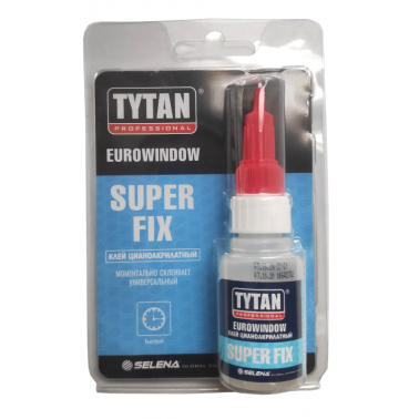Клей цианоакрилатный Tytan Professional EUROWINDOW Super Fix 20 г