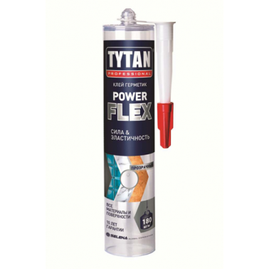 Клей-герметик Tytan Professional Power Flex белый 290 мл