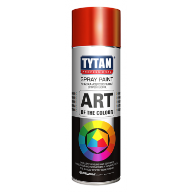 Краска аэрозольная Tytan Professional Art of the colour красная RAL 3020