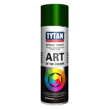 Краска аэрозольная Tytan Professional Art of the colour темно-зеленая RAL 6005