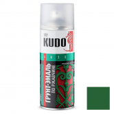 Грунт-эмаль аэрозольная по ржавчине KUDO зеленый лист RAL 6002