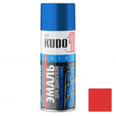 Эмаль аэрозольная для двигателя KUDO красная
