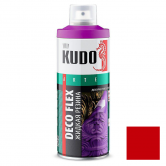 Жидкая резина KUDO DECO FLEX красная