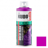 Жидкая резина KUDO DECO FLEX пурпурная