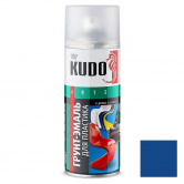 Грунт-эмаль аэрозольная для пластика KUDO синяя RAL 5005