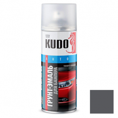 Грунт-эмаль для бампера KUDO графит