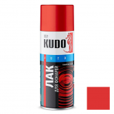 Лак аэрозольный для тонировки фонарей KUDO красный