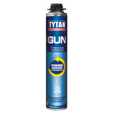 Пена монтажная профессиональная Tytan Professional GUN зимняя 750 мл