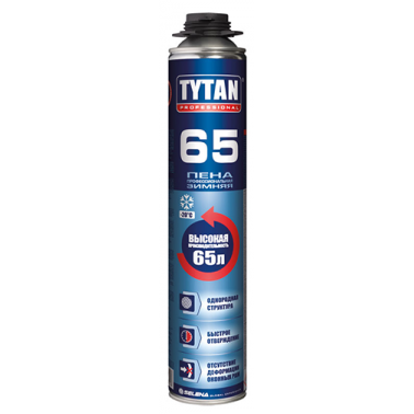 Пена монтажная профессиональная Tytan Professional 65 зимняя 750 мл
