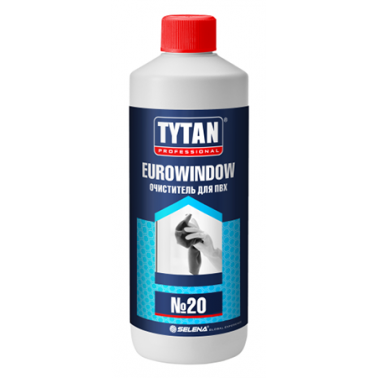 Очиститель для ПВХ Tytan Professional EUROWINDOW №20 950 мл