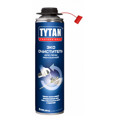 Очиститель для монтажной пены Tytan Professional ЭКО 500 мл