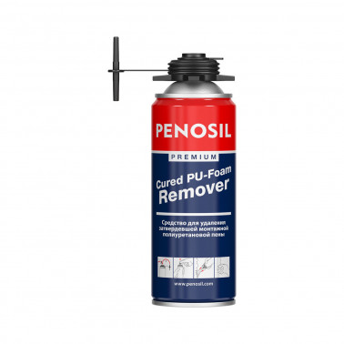 Очиститель застывшей монтажной пены Penosil Premium Cured PU-Foam Remover, 340 мл